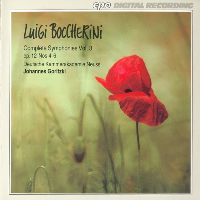 Symphony in A Major, Op. 12, No. 6, G. 508: I. Allegro assai cover art