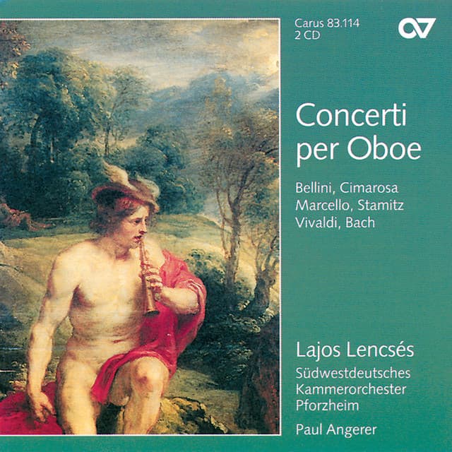 Oboe Concerto in D Minor, S. Z799: II. Adagio cover art
