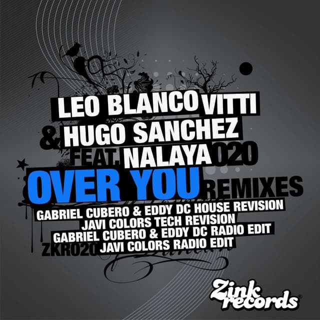 Over You (feat. Nalaya) - Gabriel Cubero & Eddy Dc House Revision Remix cover art