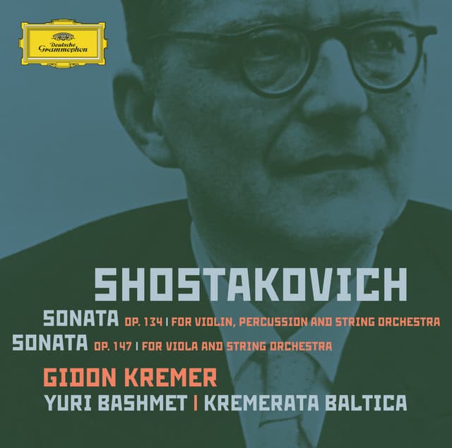 Shostakovich: Violin Sonata; Viola Sonata - orchestrated cover art