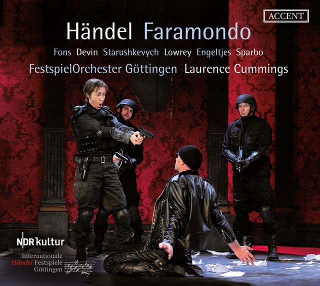 Handel: Faramondo, HWV 39 cover art