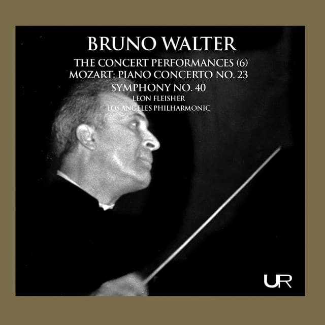 Walter conducts Mozart cover art