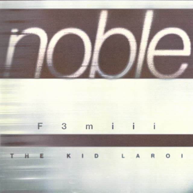 NOBLE (with The Kid LAROI) cover art