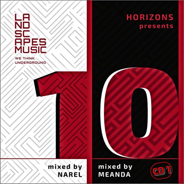 Landscapes Music 10 - MEANDA CD 1 (DJ Mix) cover art