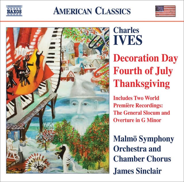Ives, C.: Holidays Symphony (Excerpts) - the General Slocum - Overture In G Minor cover art