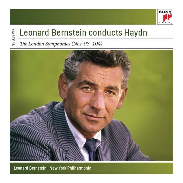 Leonard Bernstein conducts Haydn Symphonies cover art