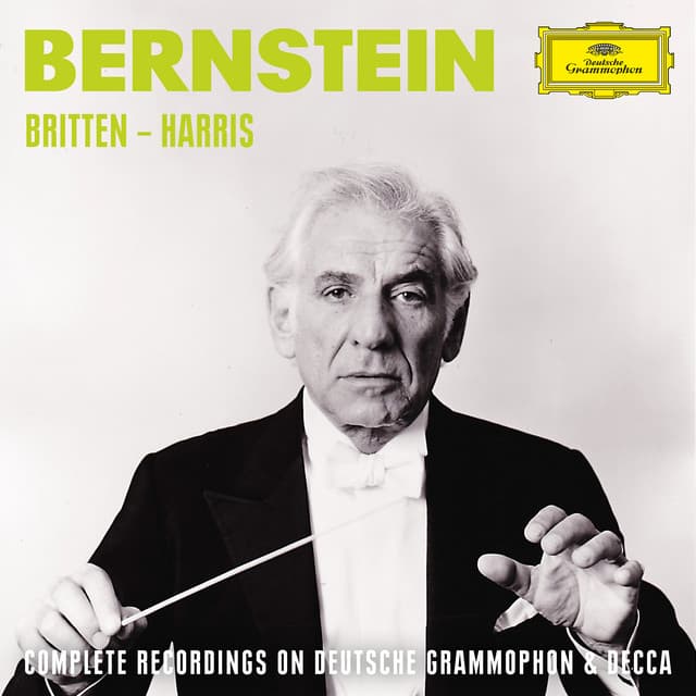 Bernstein: Britten - Harris cover art