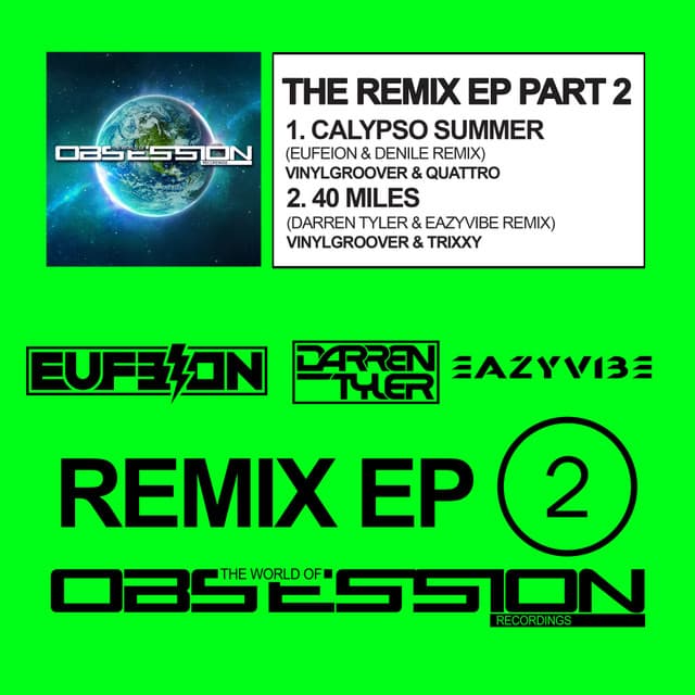 Calypso Summer - Eufeion & Denile Remix cover art