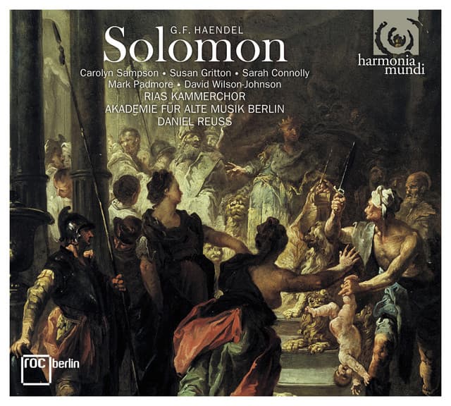 Solomon, HWV 67, Act III: No. 58 Air "Will the sun forget to streak" (Queen) cover art