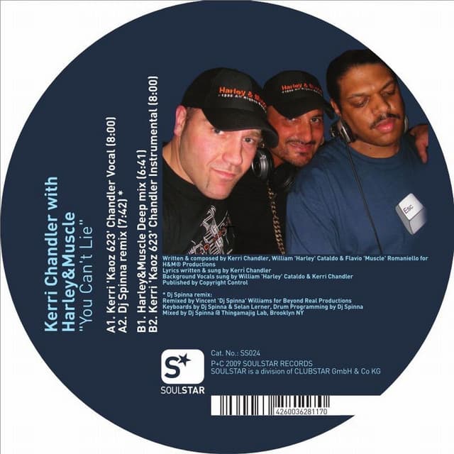 You Can´t Lie - Kerri Chandler Instrumental cover art