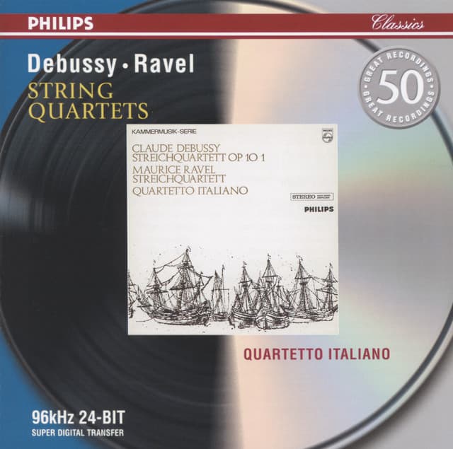 String Quartet in G Minor, CD 91: I. Animé et très décidé cover art