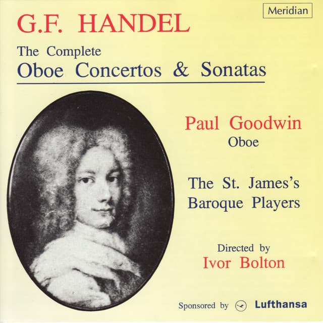 Oboe Sonata in C Minor, HWV 366: III. Adagio cover art