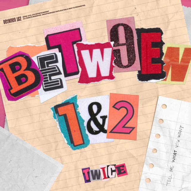 BETWEEN 1&2 cover art