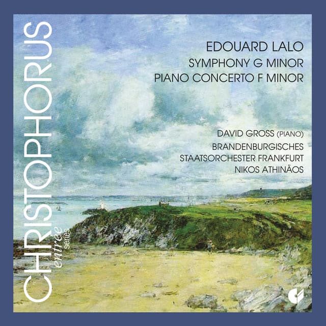 Lalo: Symphony in G minor - Piano Concerto in F minor cover art