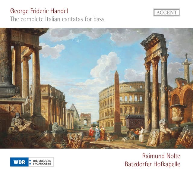 Handel: The Complete Italian Cantatas for Bass cover art