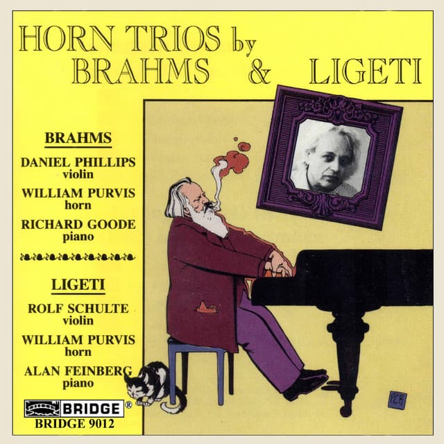 Trio for Violin, Horn & Piano "Hommage à Brahms": I. Andantino con tenerezza cover art