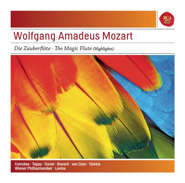 Mozart: Die Zauberflöte K620 (Highlights) - Sony Classical Masters cover art
