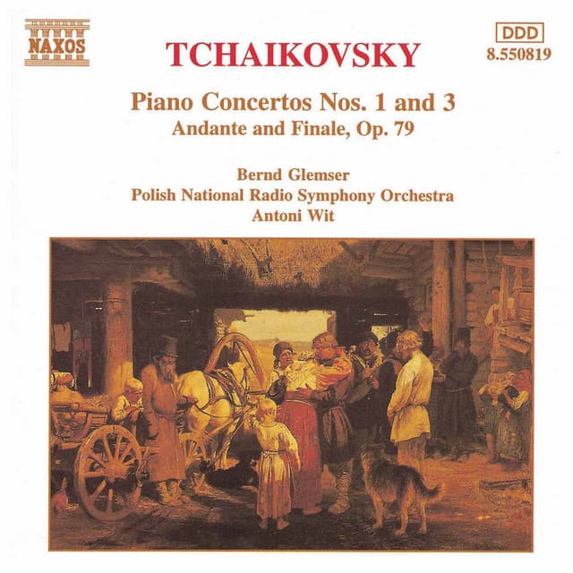 Andante (Arr. S. Taneyev for piano and orchestra) cover art