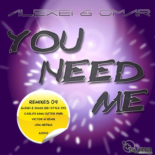 You Need Me - Jon Medina Remix cover art