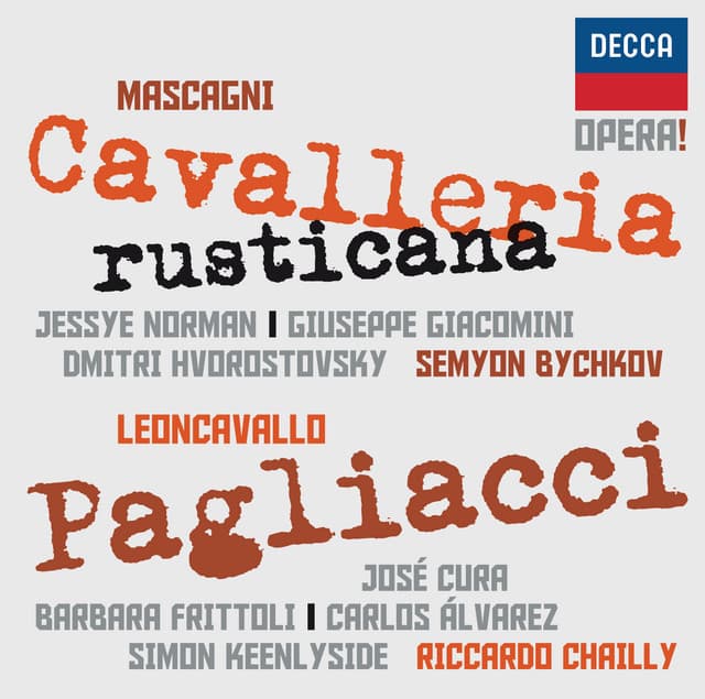Pagliacci - Prologue: "Si può? Signore! Signori!" cover art