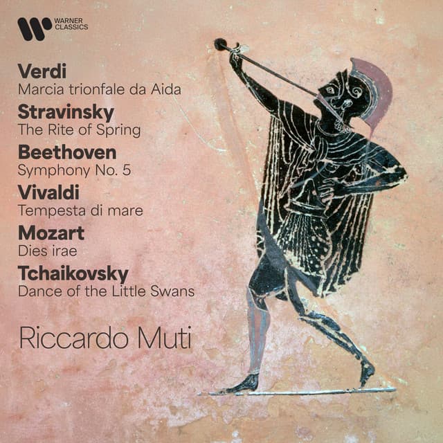 Verdi: Marcia trionfale da Aida - Stravinsky: The Rite of Spring - Beethoven: Symphony No. 5 - Vivaldi: Tempesta di mare - Stravinsky: The Rite of Spring - Mozart: Dies irae - Tchaikovsky: Dance of the Swans cover art