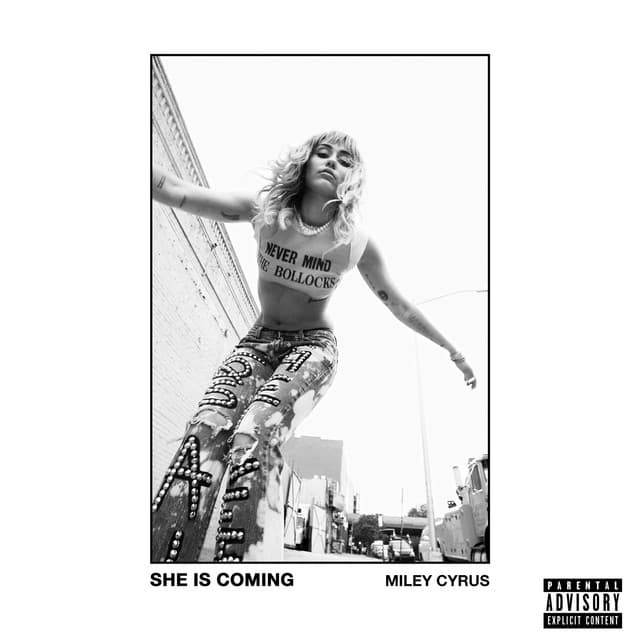 SHE IS COMING cover art