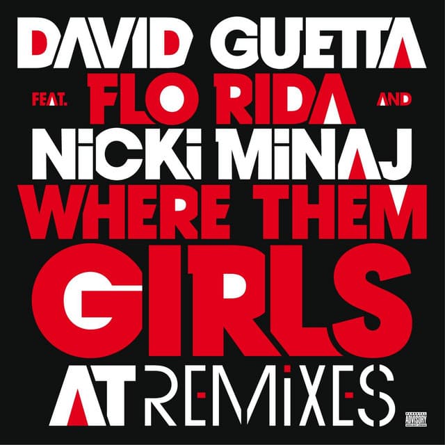 Where Them Girls At (feat. Nicki Minaj & Flo Rida) - Afrojack Remix cover art