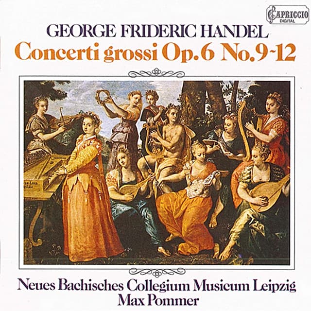 Handel: Concerti Grossi, Op. 6, Nos. 9-12 cover art