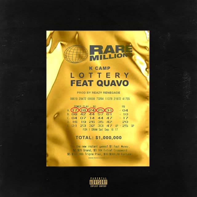 Lottery (Renegade) - Quavo Remix cover art