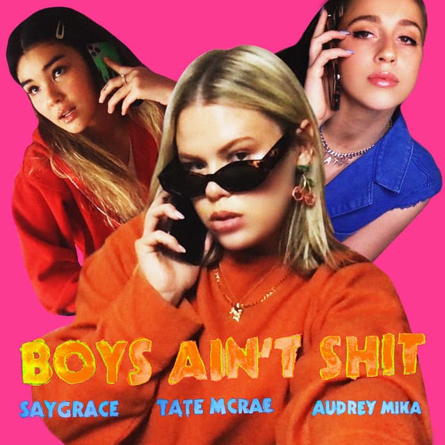 Boys Ain't Shit (feat. Tate McRae & Audrey Mika) cover art