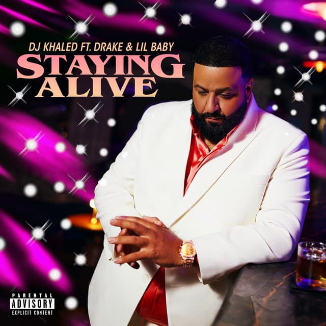 STAYING ALIVE (feat. Drake & Lil Baby) cover art