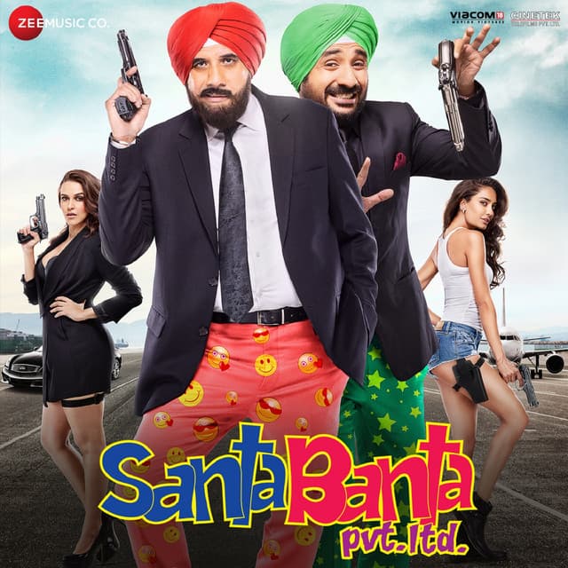 Santa Banta Pvt. Ltd. (Original Motion Picture Soundtrack) cover art