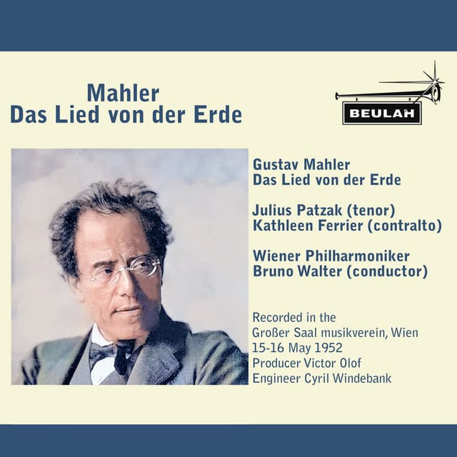 Mahler Das Lied von der Erde cover art