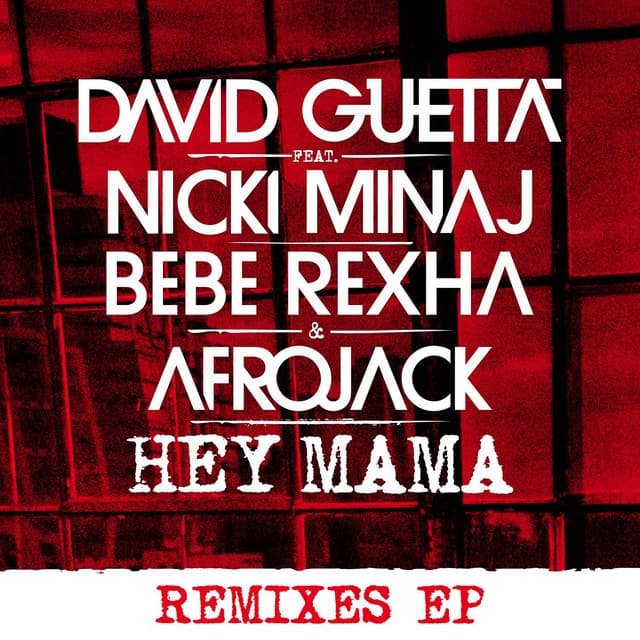 Hey Mama (feat. Nicki Minaj, Bebe Rexha & Afrojack) - GLOWINTHEDARK Remix cover art