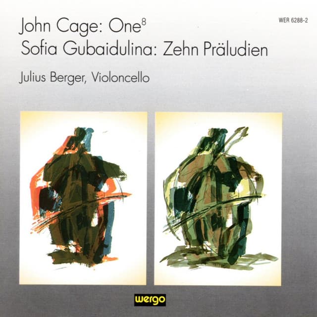 Gubaidulina: Zehn Präludien - Cage: One8 cover art