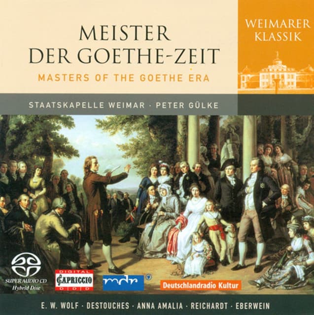 Wolf, E.W.: Symphonies in E Minor / G Major / Destouches, F.S. Von: Symphony in D Major cover art