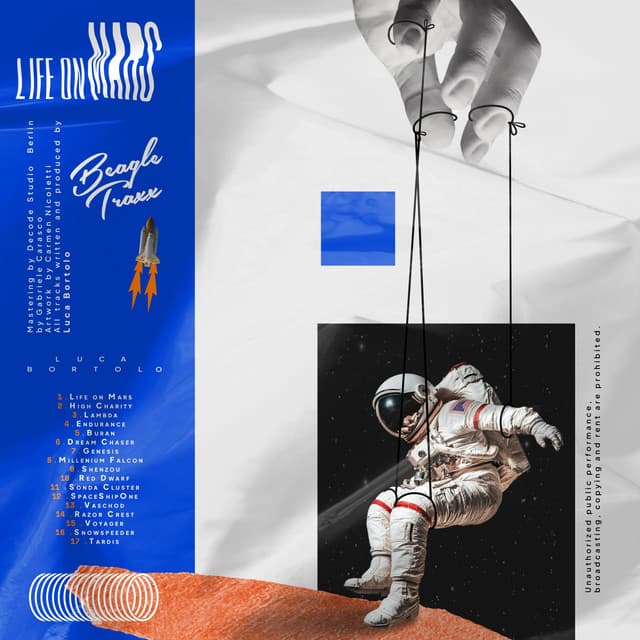 LIFE ON MARS cover art