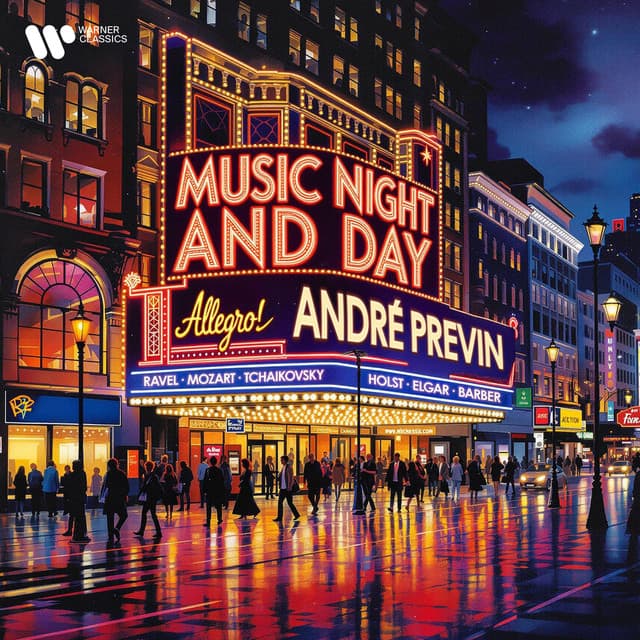 Music Night and Day. Ravel, Mozart, Tchaikovsky, Holst, Elgar, Barber… cover art