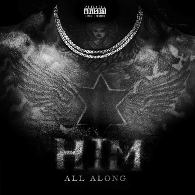 him all along cover art