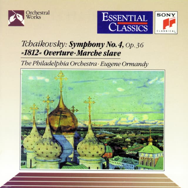 Tchaikovsky: Symphony No. 4, 1812 Overture & Marche slave cover art