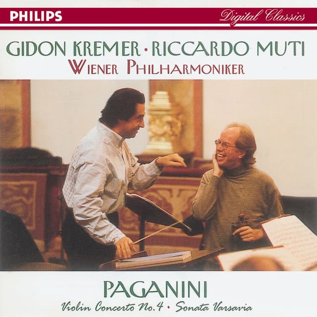 Violin Concerto No. 4 in D minor: 2. Adagio flebile con sentimento cover art