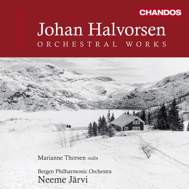 Halvorsen: Orchestral Works, Vol. 1 cover art