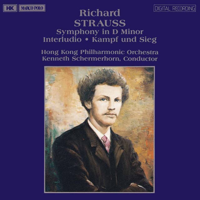Strauss, R.: Symphony No. 1 in D Minor / Interludio cover art