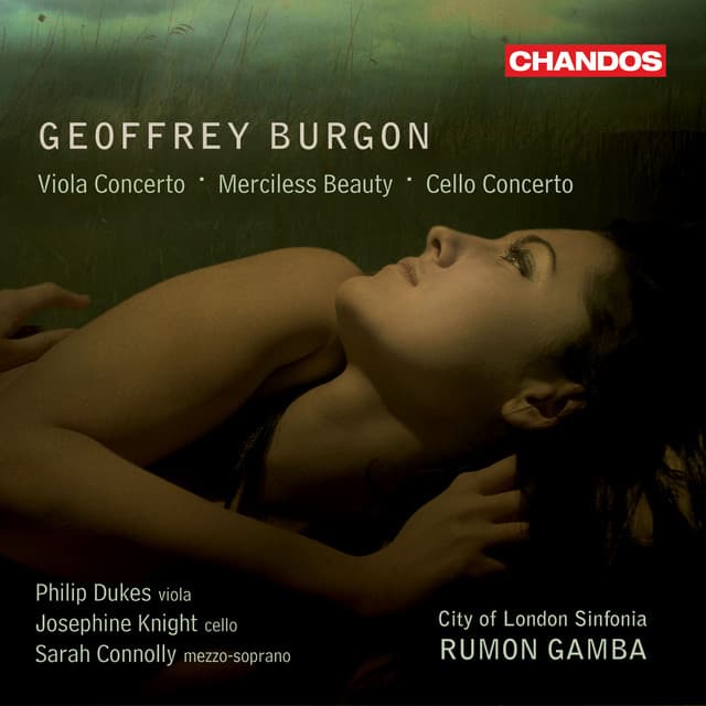 Burgon: Merciless Beauty, Cello Concerto & Viola Concerto cover art