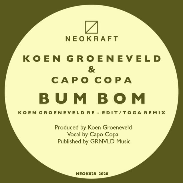 Bum Bom - Koen Groeneveld Re-Edit cover art