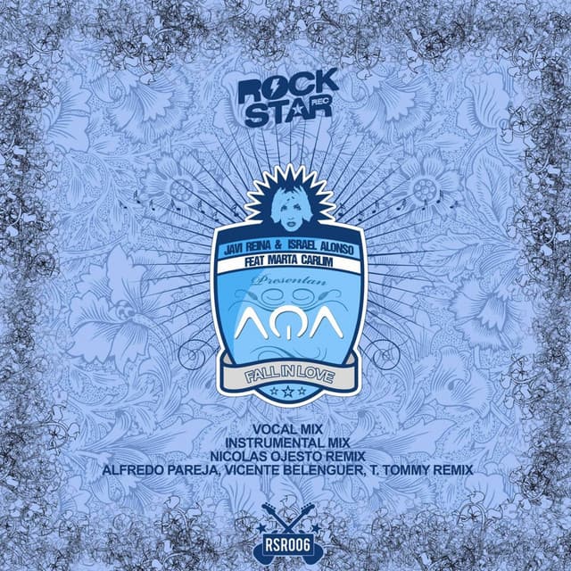 Aqa "fall in Love" (feat. Marta Carlim) - A. Pareja, B. Belenguer & T. Tommy Remix cover art