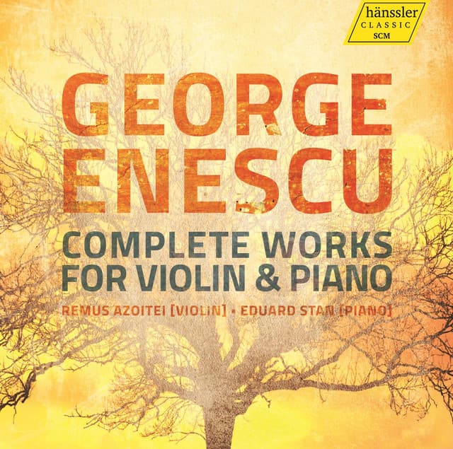 Enescu: Complete Works for Violin & Piano cover art