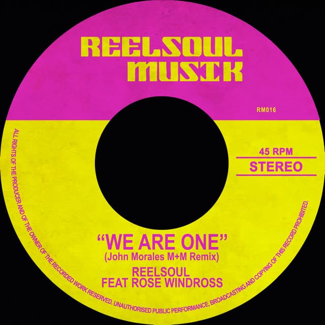 We Are One - John Morales Remix cover art
