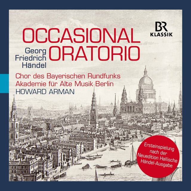 Händel: Occasional Oratorio, HWV 62 (Live) cover art