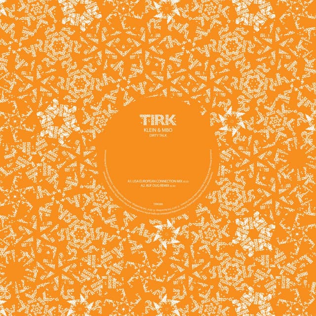Dirty Talk - Greg Wilson Edit cover art